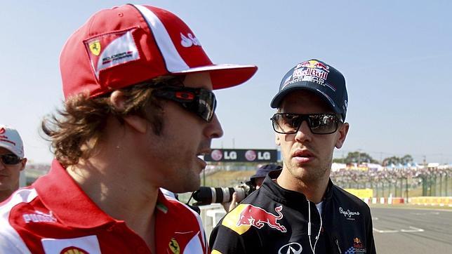�Alonso aceptar�a a Vettel en Ferrari�