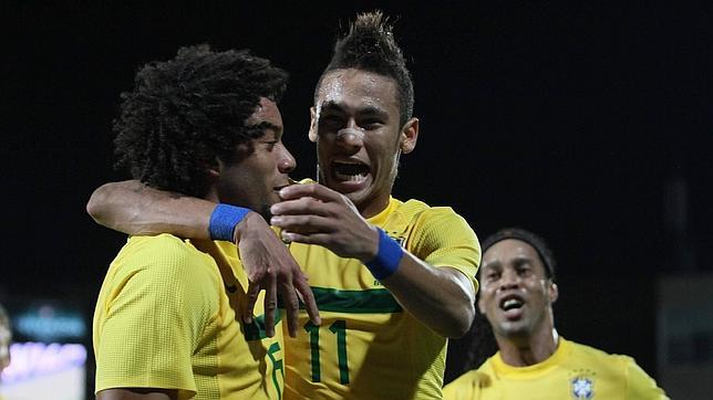 Brasil pudo con México Brasil pudo con México