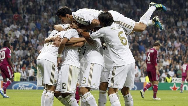 La intensidad del Madrid barre a un manso Lyon