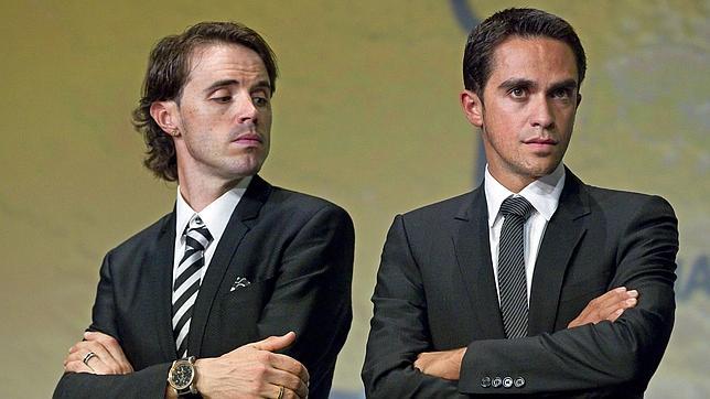 Contador: «El recorrido favorece a Evans» Contador: «El recorrido favorece a Evans»