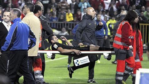 Pedro, de dos a tres semanas de baja Pedro, de dos a tres semanas de baja