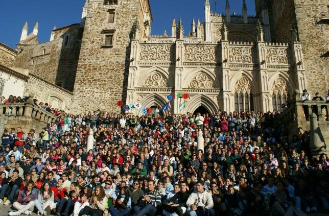 Setecientos j�venes participan en la peregrinaci�n a Guadalupe