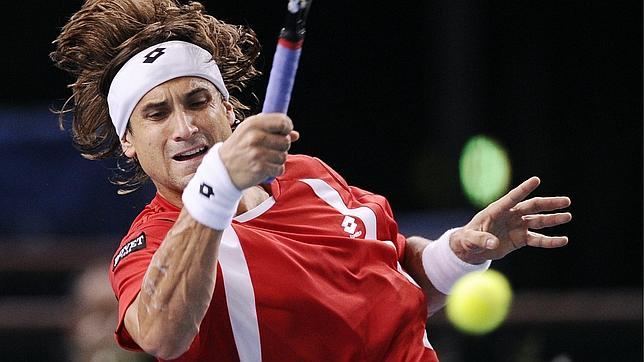 Ferrer, �nico superviviente espa�ol en cuartos de final