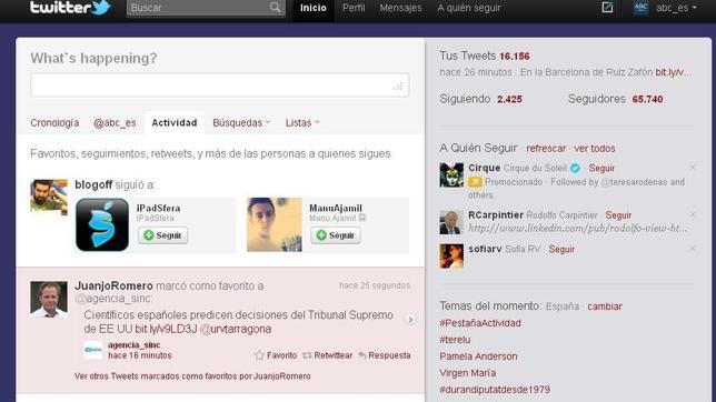 Twitter se acerca a Facebook con la pesta�a �Actividad� 
