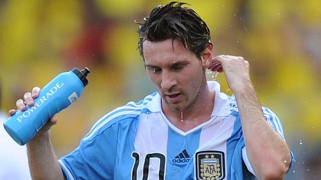 Messi reta al cansancio Messi reta al cansancio