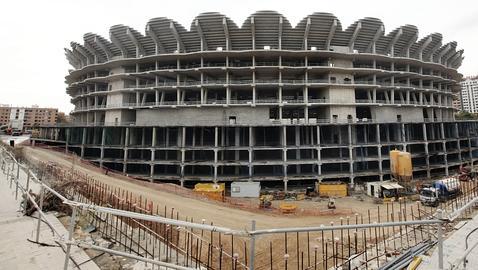 Llorente, sobre el nuevo estadio: «Trabajamos en hipótesis con fundamento» Llorente, sobre el nuevo estadio: «Trabajamos en hipótesis con fundamento»