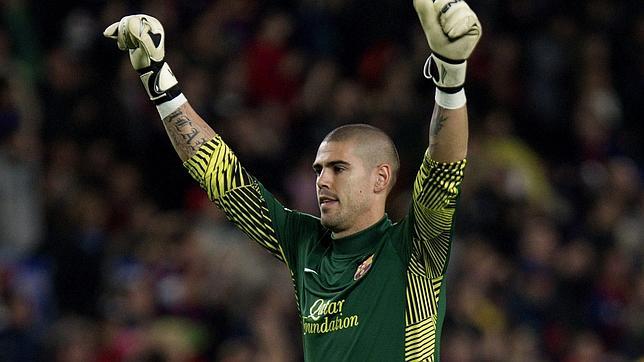 Valdés supera el récord de partidos consecutivos imbatido en el Camp Nou Valdés supera el récord de partidos consecutivos imbatido en el Camp Nou