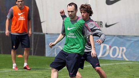 Iniesta, baja para Mil�n