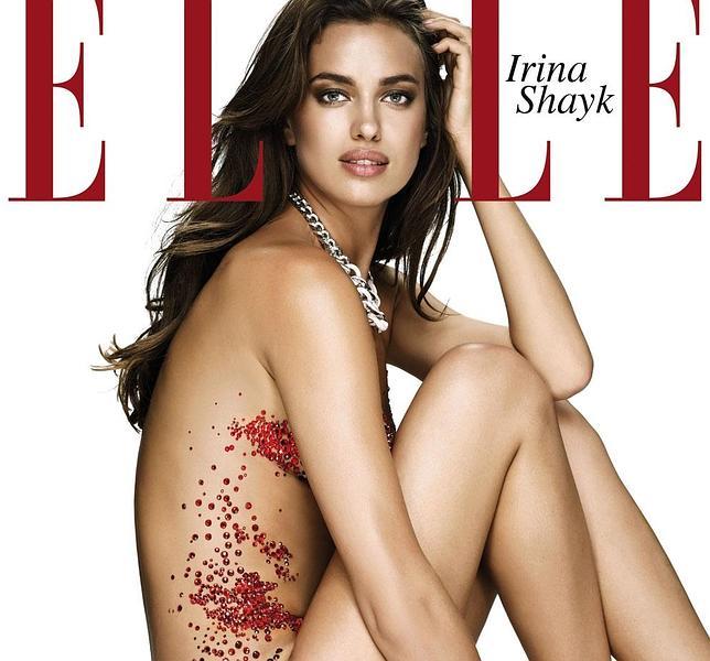 Irina Shayk, desnuda y cubierta de Swarovski Irina Shayk, desnuda y cubierta de Swarovski