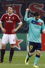 Un partidazo ante el Milán sella el liderato del Barça Un partidazo ante el Milán sella el liderato del Barça