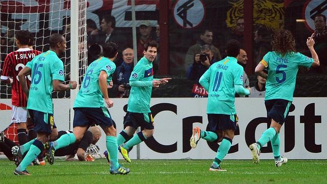 Un partidazo ante el Milán sella el liderato del Barça Un partidazo ante el Milán sella el liderato del Barça