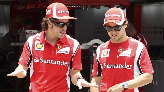 Massa anuncia que se dejar� sobrepasar por Alonso si Ferrari se lo pide