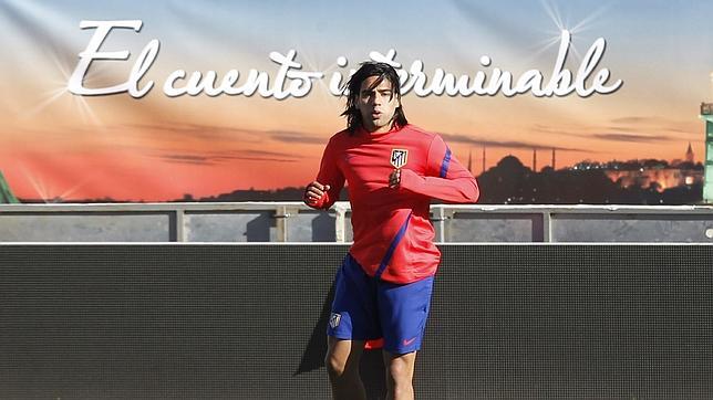 Falcao, baja para el derbi