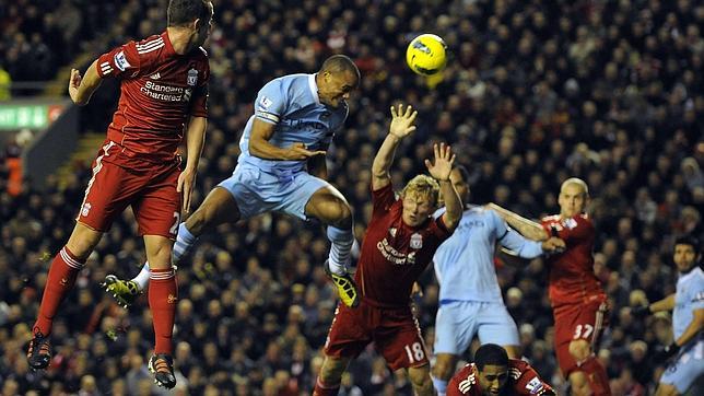 El Manchester City, contra las cuerdas en Anfield