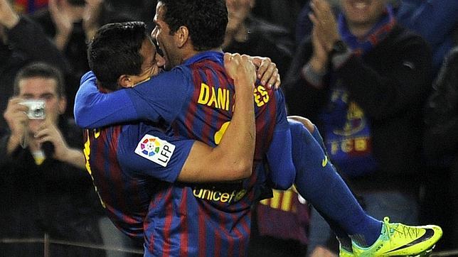 Lluvia de goles como terapia para el Barça Lluvia de goles como terapia para el Barça