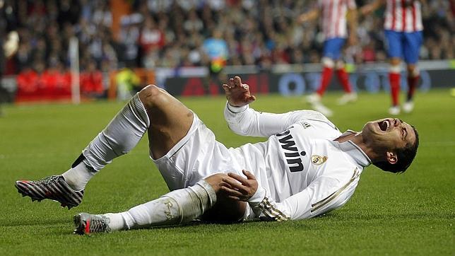 Cristiano Ronaldo sufre un esguince leve Cristiano Ronaldo sufre un esguince leve