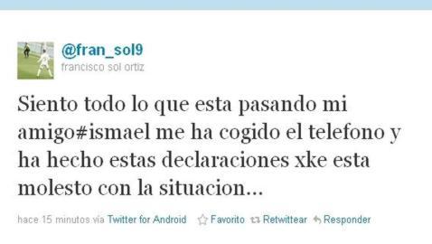 Un canterano del Madrid la lía en Twitter Un canterano del Madrid la lía en Twitter