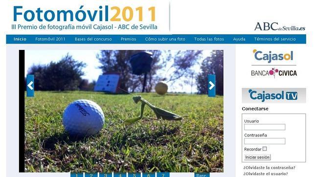 Cajasol - Banca Cvica y sevilla.abc.es ponen en marcha Fotomvil por tercer ao consecutivo