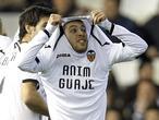 Soldado devuelve la alegría al Valencia Soldado devuelve la alegría al Valencia