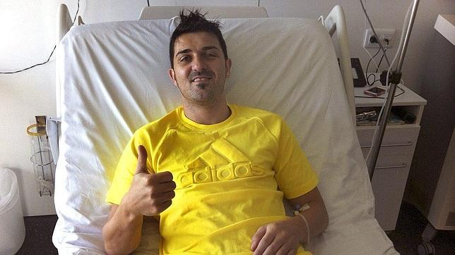 Villa: «Ahora ya queda menos para estar bien» Villa: «Ahora ya queda menos para estar bien»