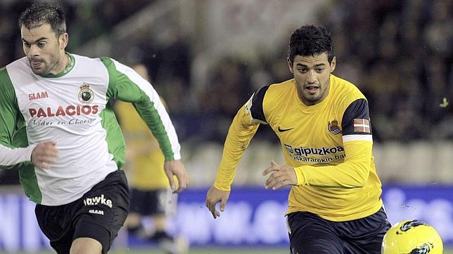 La Real Sociedad empata con diez ante el Racing La Real Sociedad empata con diez ante el Racing