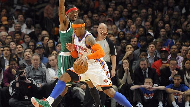 Los Knicks arrancan la temporada con un reñido triunfo ante los Celtics Los Knicks arrancan la temporada con un reñido triunfo ante los Celtics