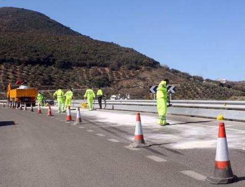 Fallece una mujer en una colisi�n frontal en la A-339 