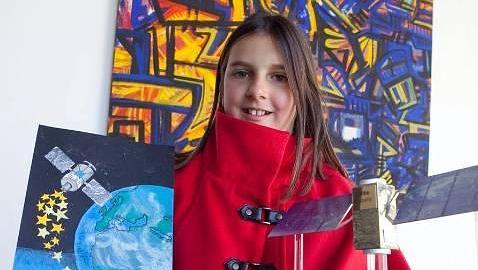 Un satlite europeo llevar el nombre de Alba, una escolar cordobesa