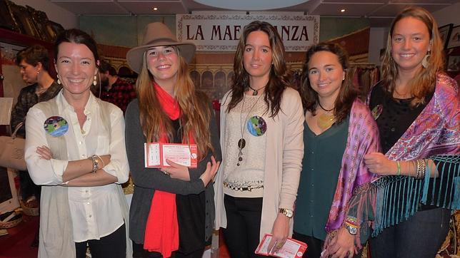 Marta Mart�nez-Conradi, Roc�o Pe�a Campos, Pilar y Mar�a Ben�tez-Cubero Buend�a y Mamen Rubio Romero