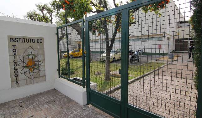 Instituto Nacional de Toxicolog�a, en la avenida Doctor Fedriani