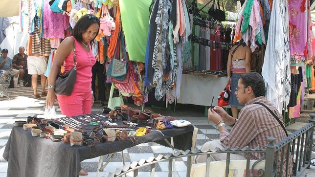 Mercadillo en la Plaza del Duque