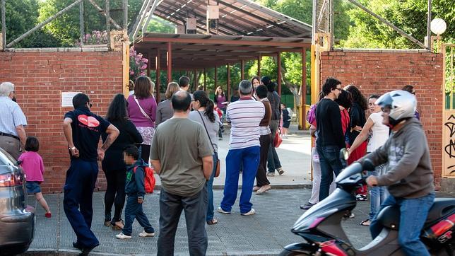 Imagen del Colegio Pablo Ruiz Picasso en Pino Montano esta ma�ana