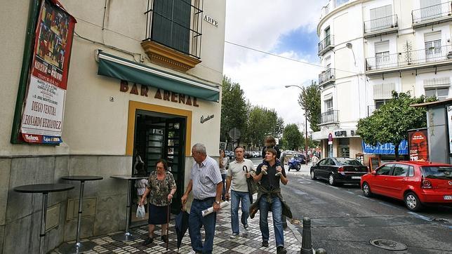 Calle Arfe, en El Arenal