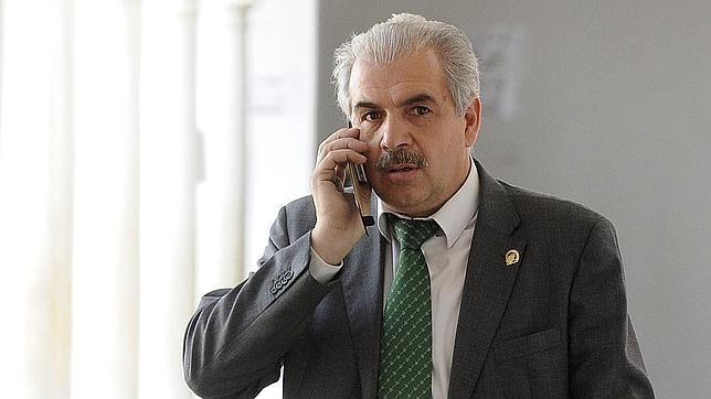 Juan de Dios �lvarez, presidente de la Federaci�n de Pe�as