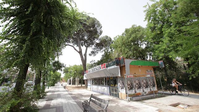 Estado del antiguo Bar Cristales