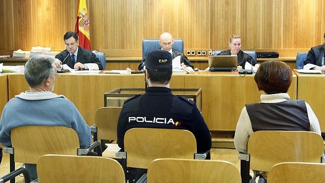 Manuel P�rezMart�nez y Mar�a Victoria G�mez M�ndez, durante el juicio contra ellos en La Audiencia Nacional