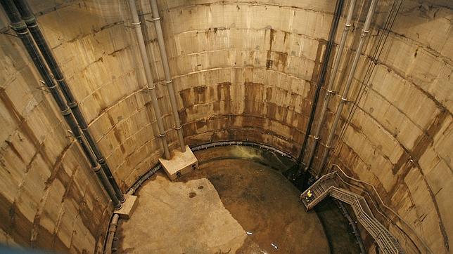 Una imagen del tanque de tormentas de la Alameda, que junto al de Kansas City, forman los dos actuales que tiene Sevilla