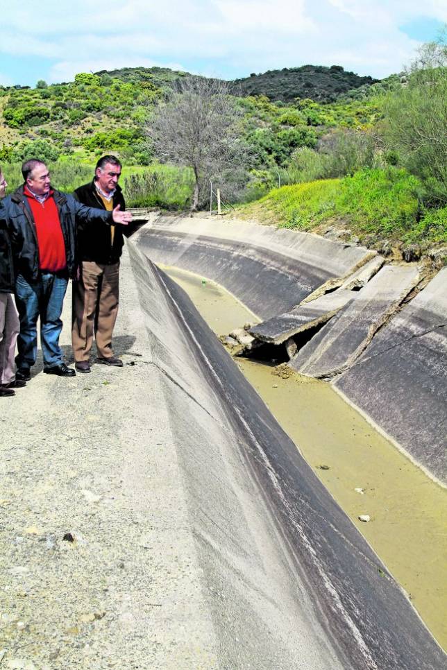 Una imagen del canal del Viar