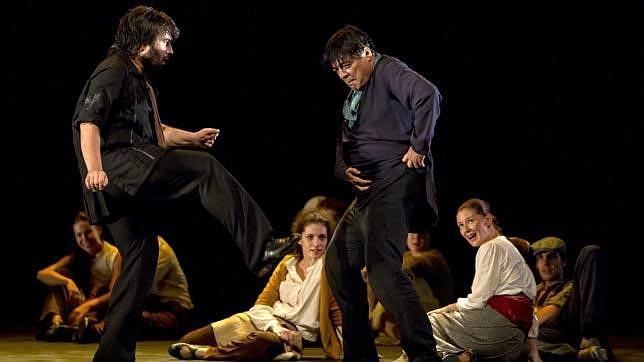 Un momento del espectculo flamenco La consagracin, con Antonio Canales