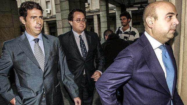 Jos� Ignacio de Rojas y Pedro S�nchez Cuerda llegan a la Audienda esta ma�ana