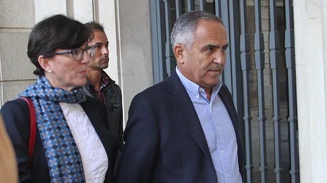 El empresario Eusebio Gavi�o, en una imagen reciente a su llegada a los juzgados