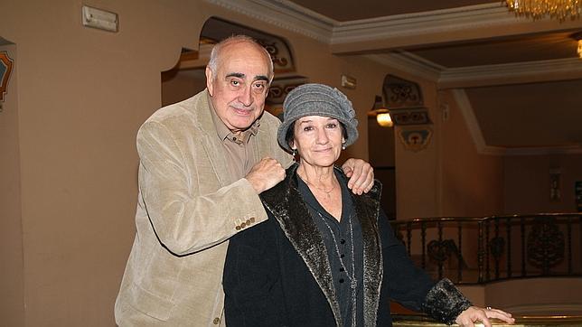 Juan Jos Seoane y Paloma Paso Jardiel, en la presentacin del espectculo