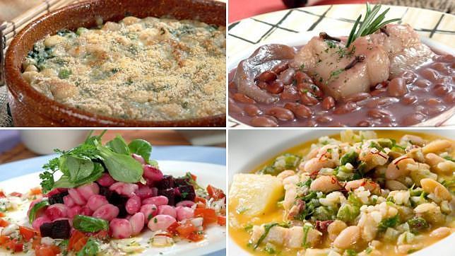 Diez recetas elaboradas a base de jud�as