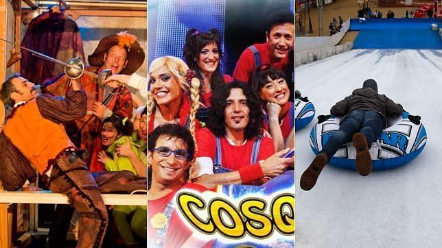 Teatro cl�sico para ni�os, Cantajuegos o Navidad sobre hielo en Sevilla