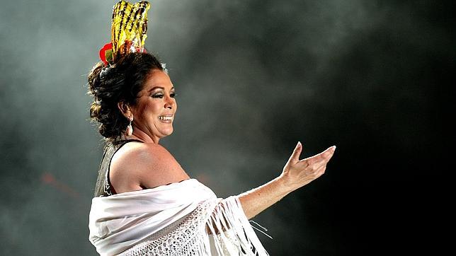 La cantante sevillana Isabel Pantoja
