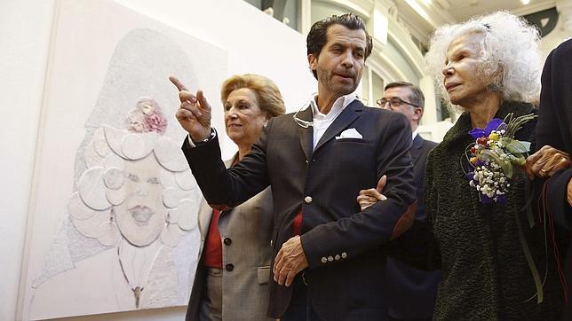 La Duquesa de Alba, «emocionada» en la primera exposición sobre su figura