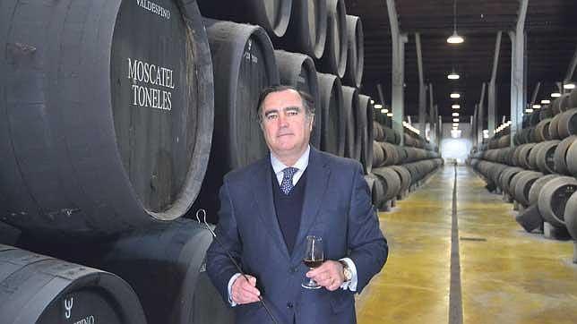 Jos� Ram�n Est�vez, presidente del grupo bodeguero que lleva su nombre