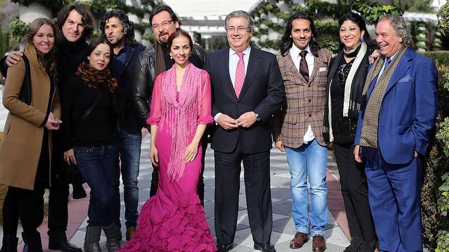 Roco Marquez, Dorantes, Olga Pericer, Arcngel, Jos Valencia, Isabel Bayn, Juan Ignacio Zoido, Farruquito, Manuela Carrasco y Joaqun Amador