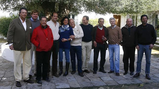 Ganaderos y toreros en �Tapatana�