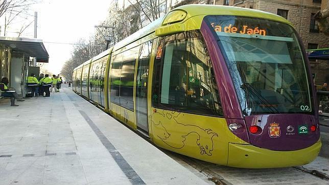 El tranvía de Jaén sólo funcionó en pruebas unos días